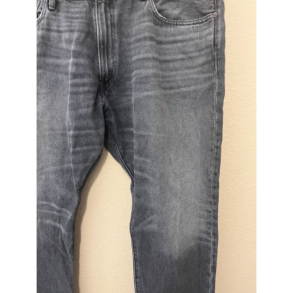 Polo Ralph Lauren Mens Jeans 40x30 Black Gray Hampton Straight Leg 100% cotton - Picture 7 of 14